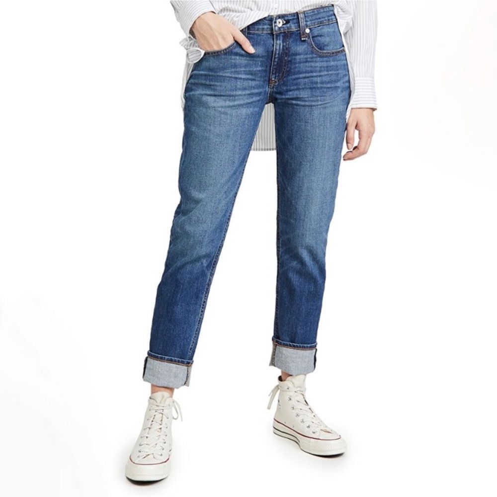 Rag & Bone The Dre Straight Skinny Jeans 30